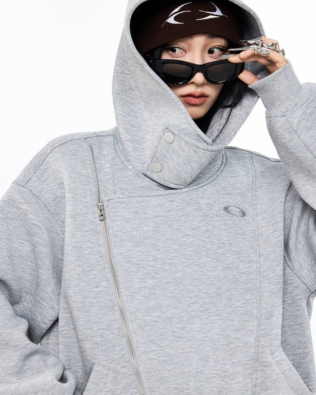 ダイアゴナルジッパージャケット SL844