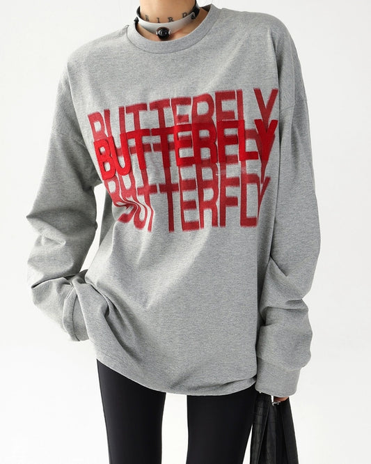 メニーロゴデザインロングＴシャツ SL846