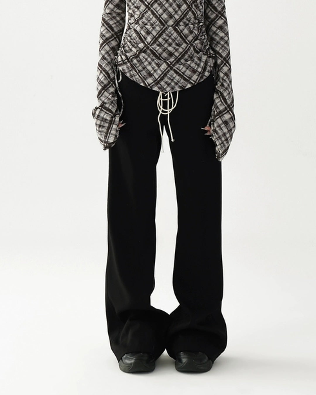 レースアップフレアパンツ SL849