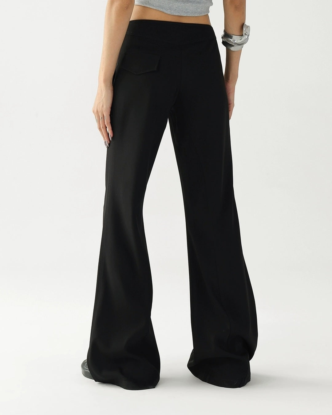 レースアップフレアパンツ SL849