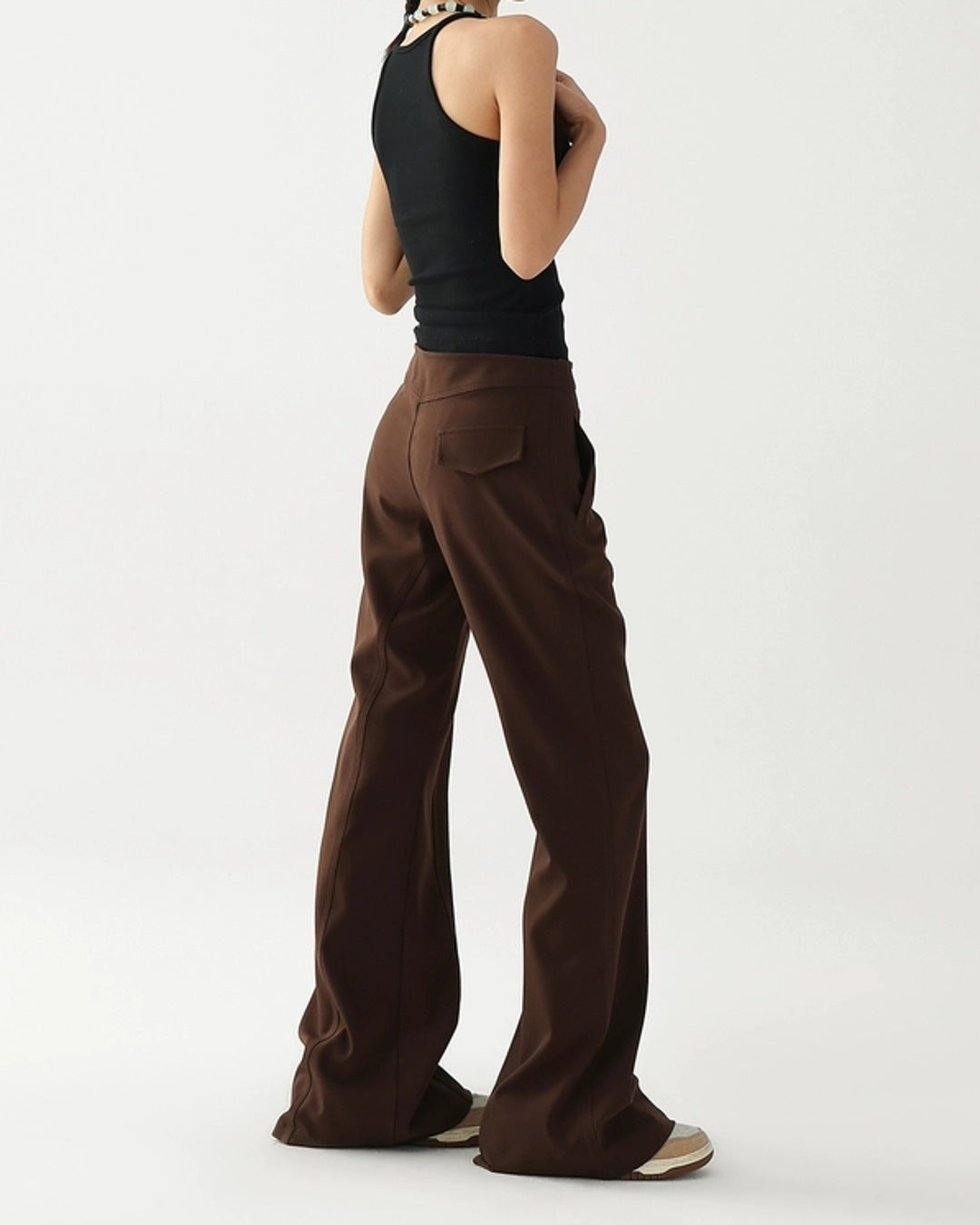 レースアップフレアパンツ SL849 – THE SOL93