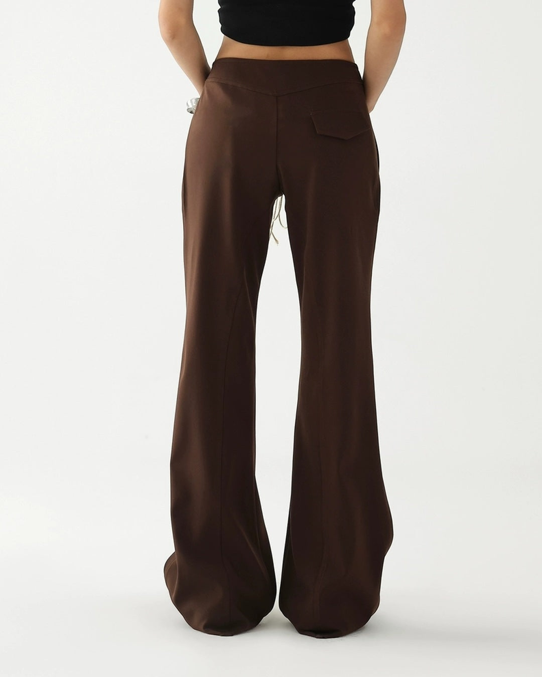 レースアップフレアパンツ SL849