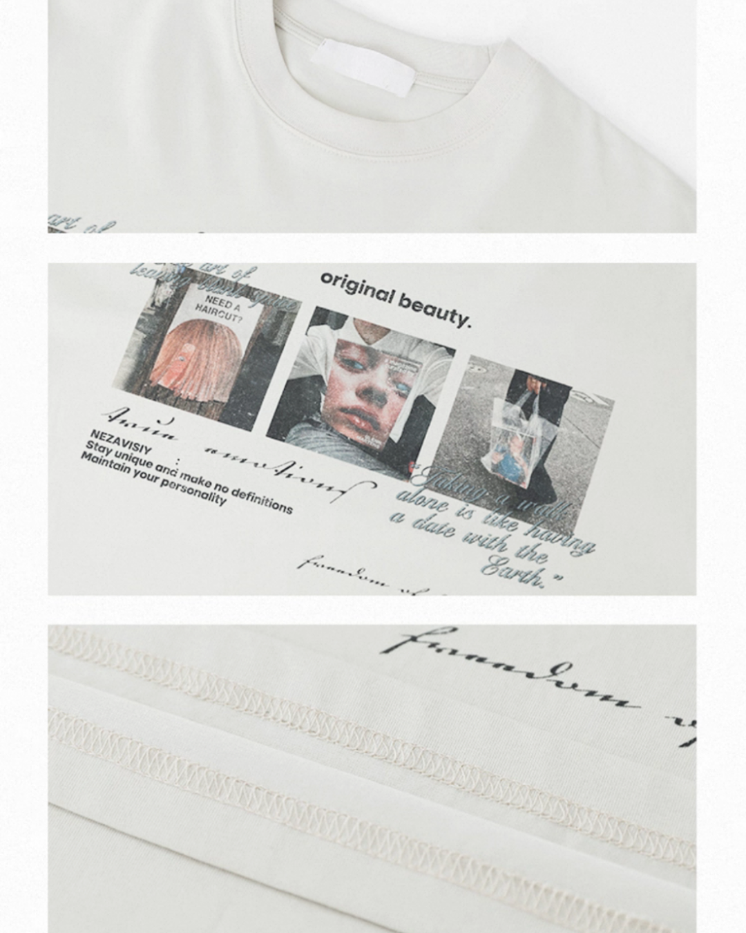 ピクチャープリントTシャツ SL851