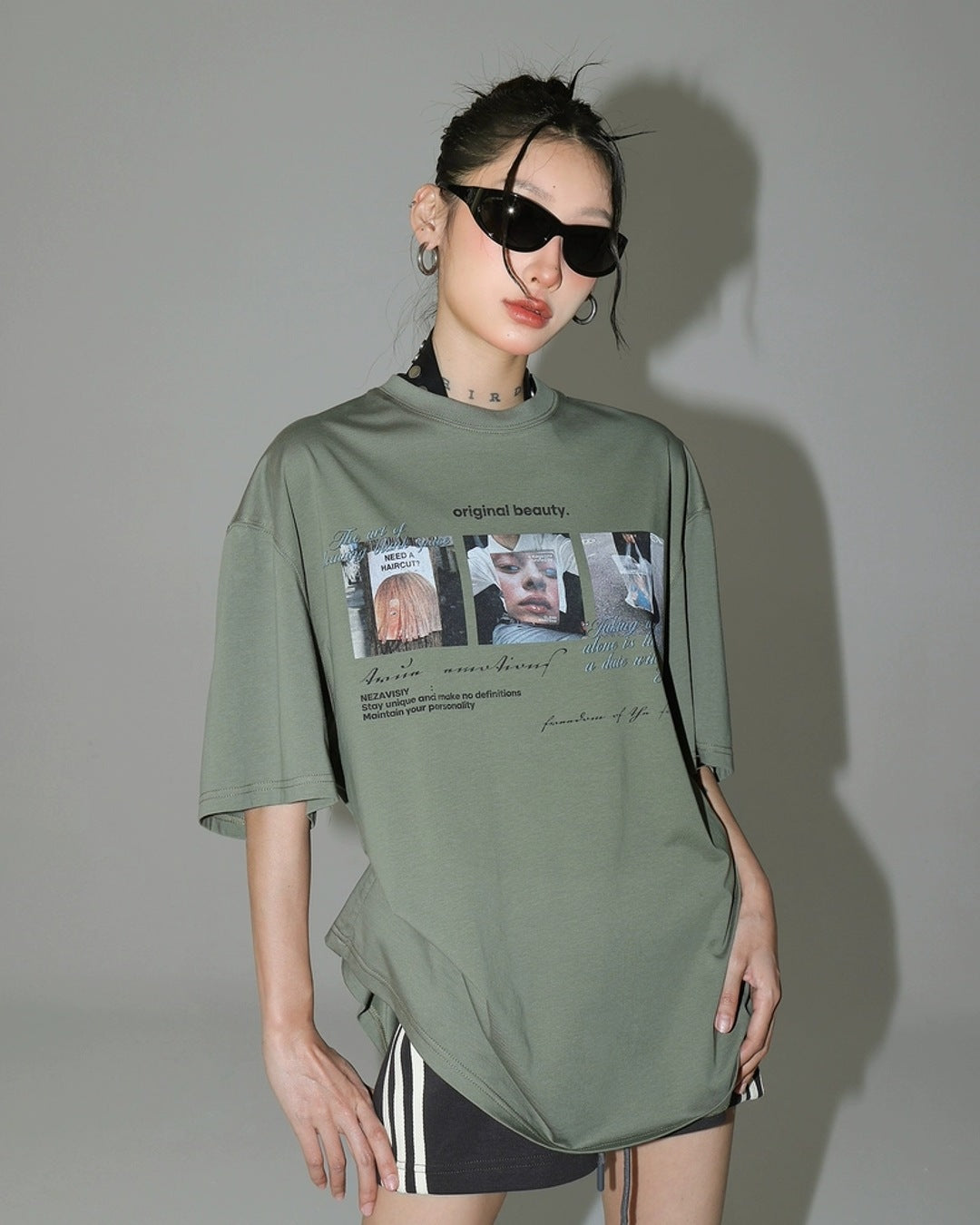 ピクチャープリントTシャツ SL851