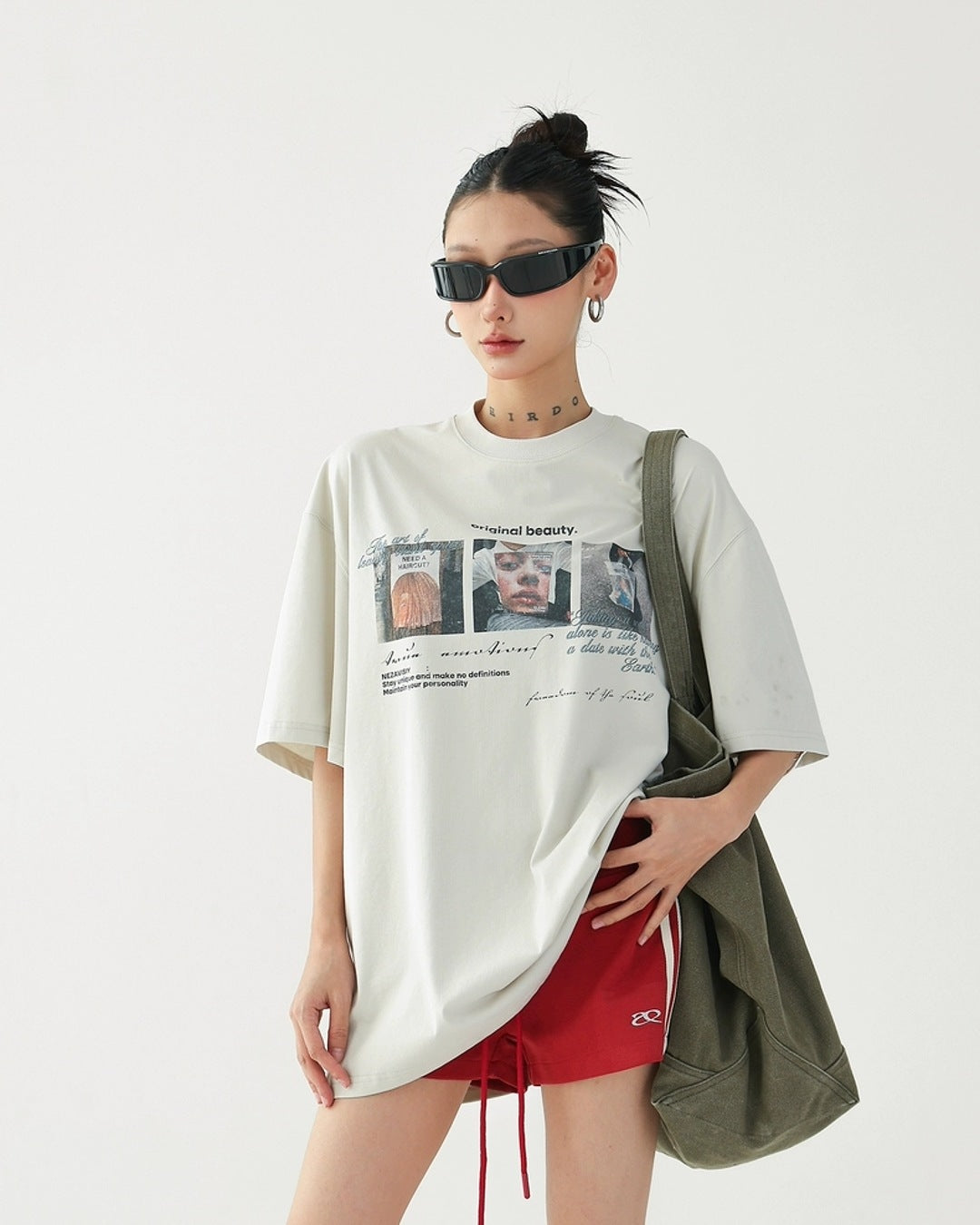 ピクチャープリントTシャツ SL851