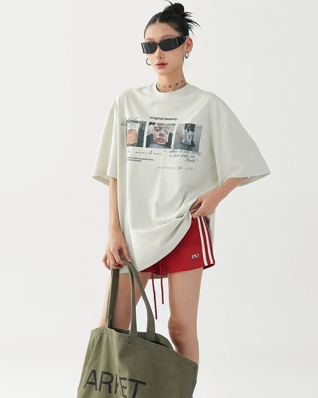 ピクチャープリントTシャツ SL851