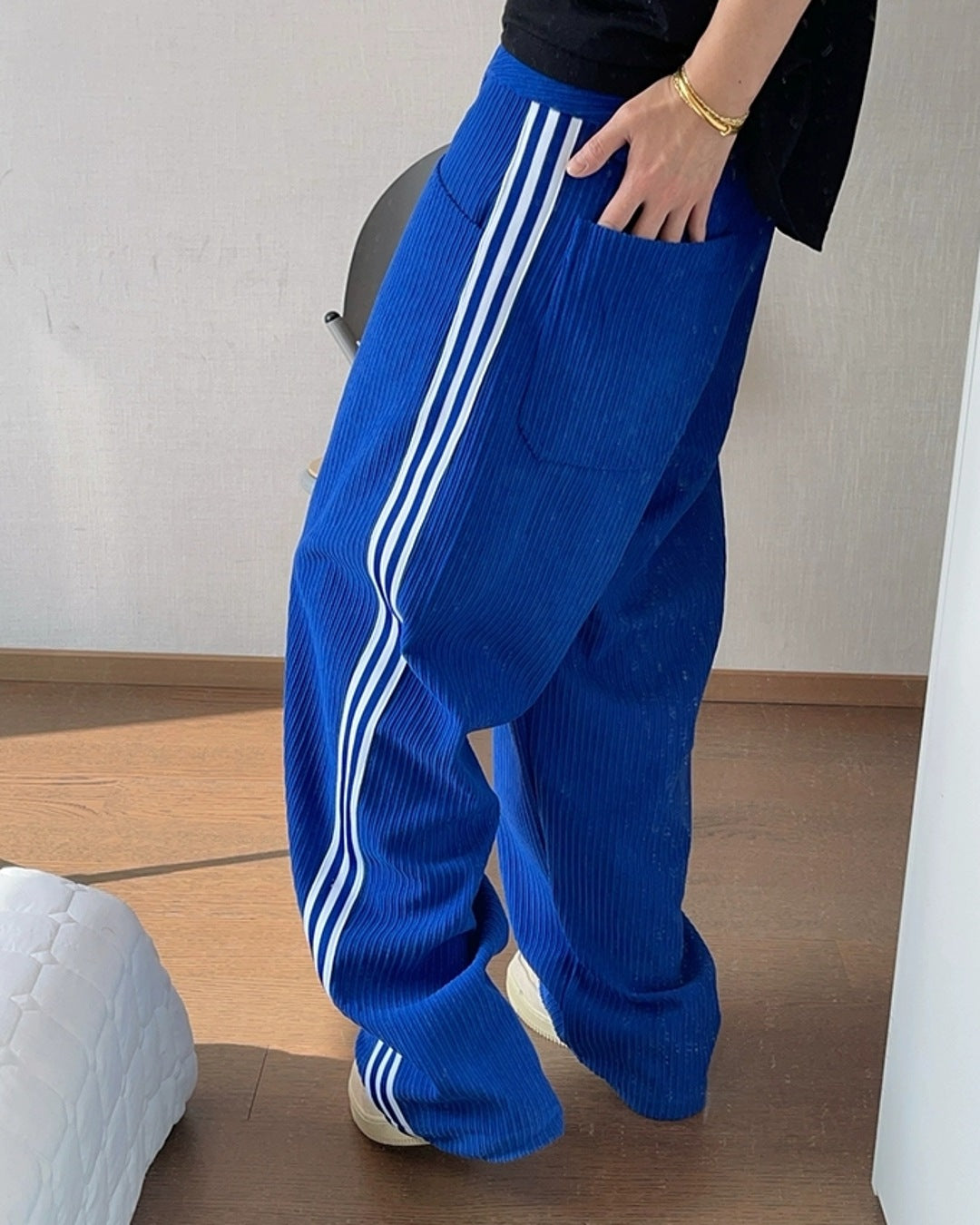 スリーラインコーデュロイパンツ M042