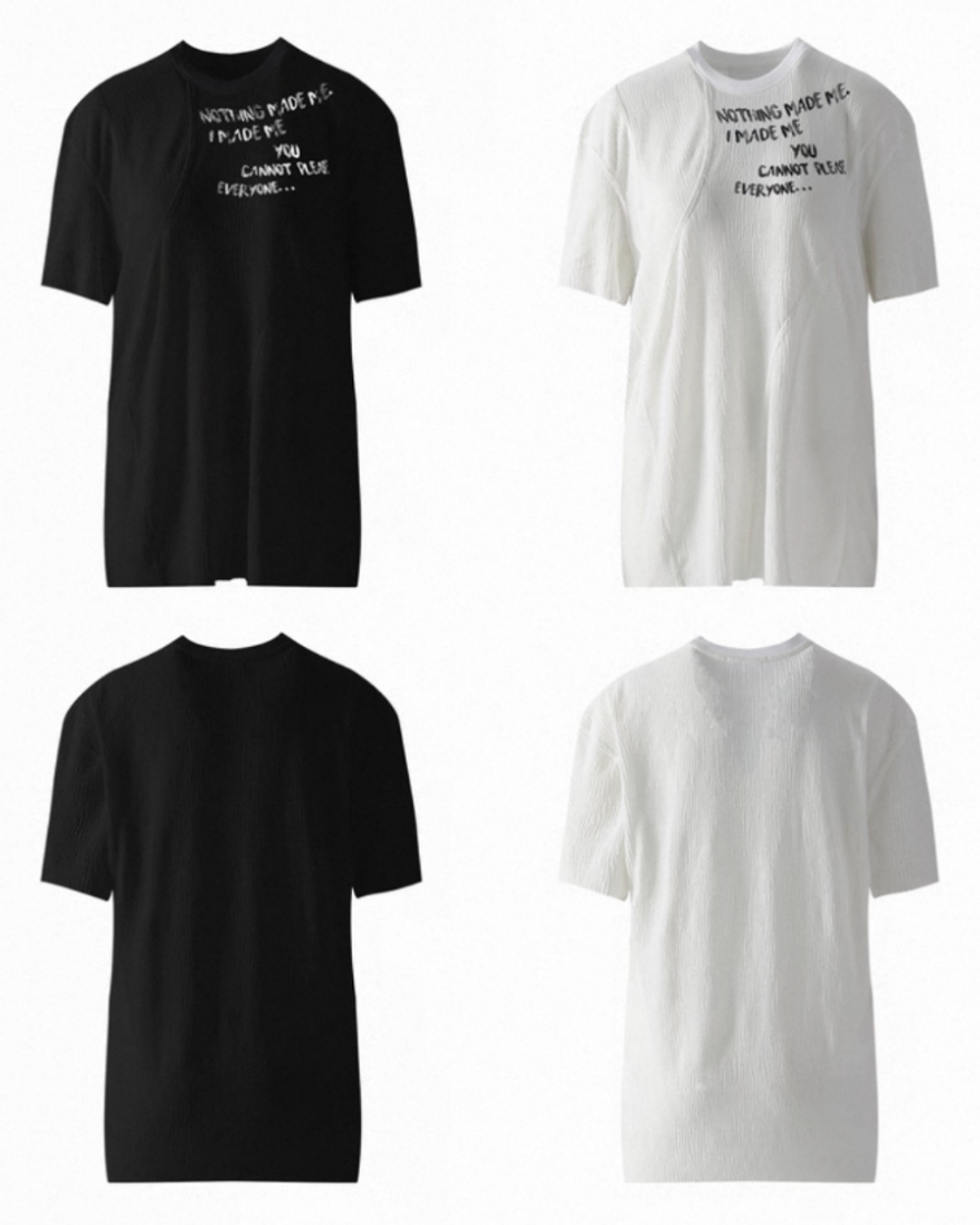 レタリングクリンクルTシャツ SL857