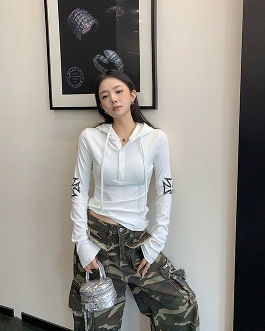 クロスデザインタイトカットソー SL858