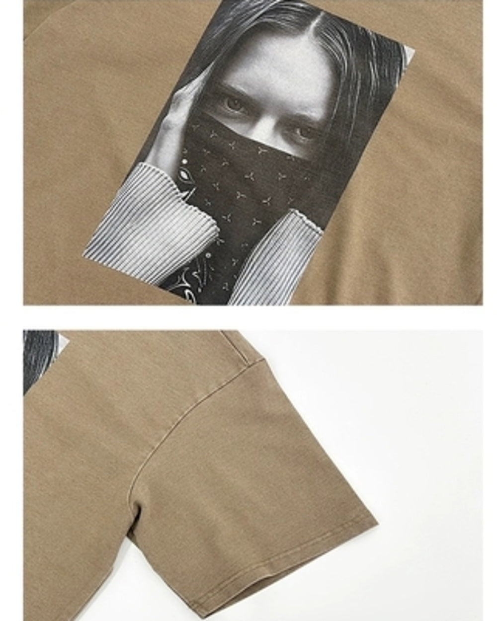ピクチャープリントルーズTシャツ SL864