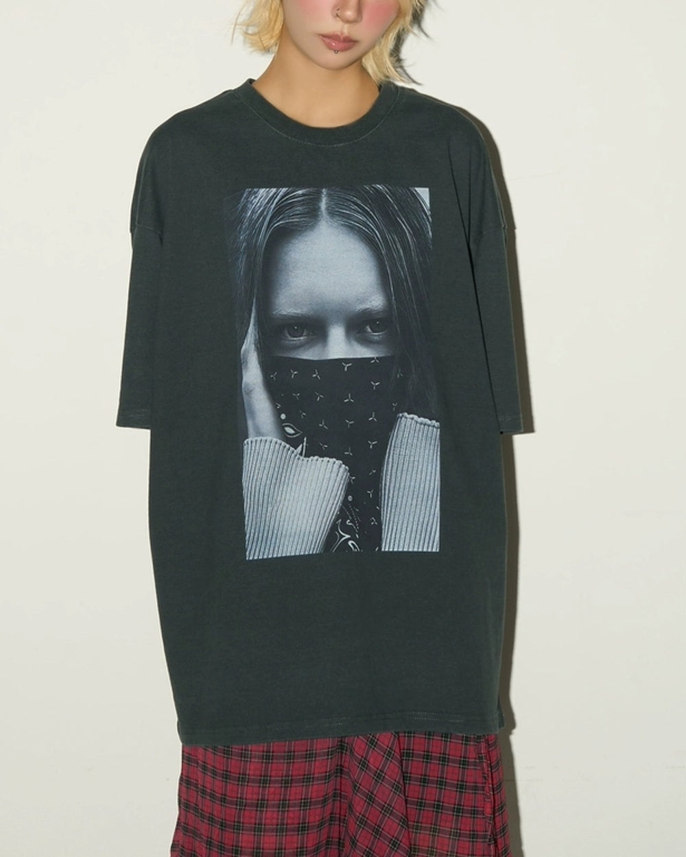 ピクチャープリントルーズTシャツ SL864