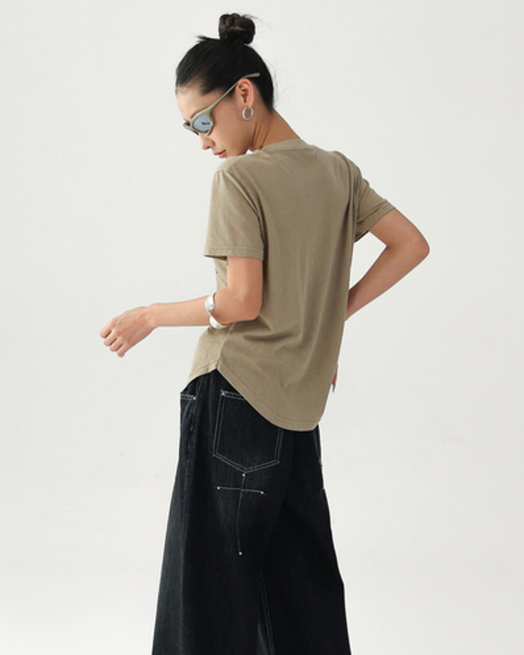 レタリングTシャツ SL873