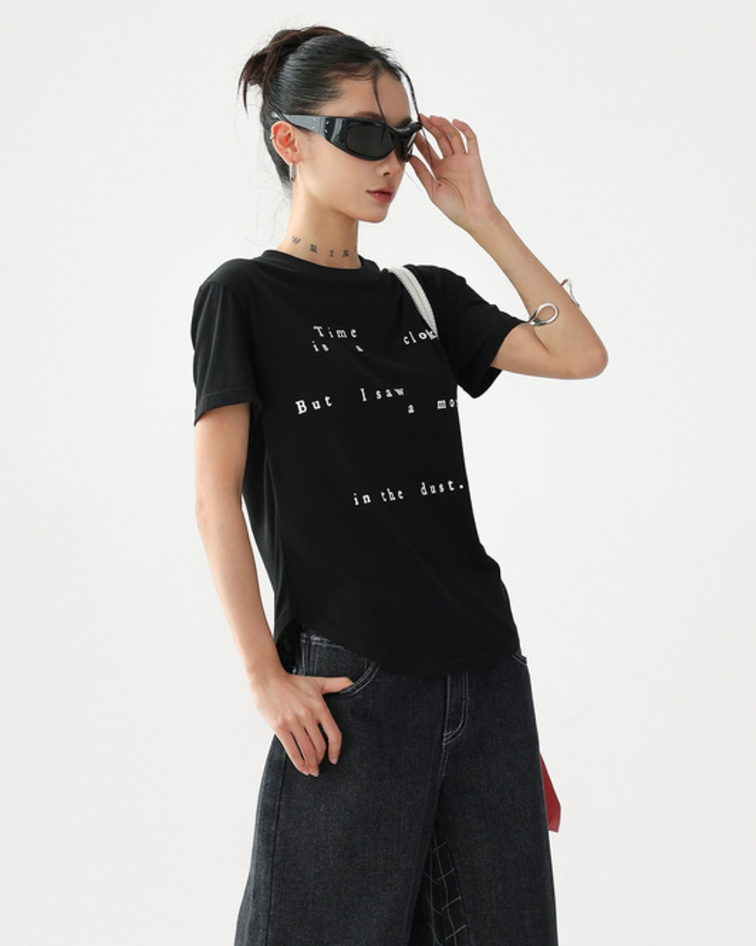 レタリングTシャツ SL873