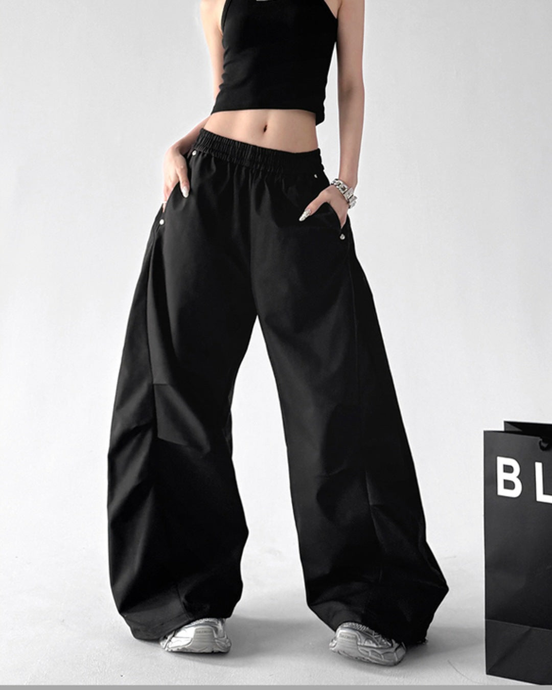 イージーワイドパンツ SL875