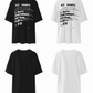 フロントレタリングTシャツ SL879