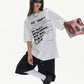 フロントレタリングTシャツ SL879
