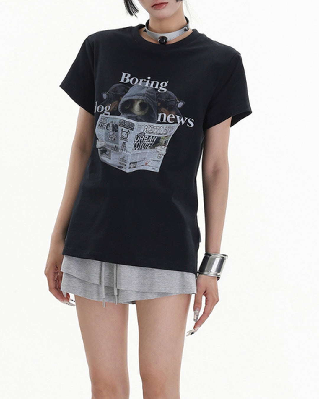 ピクチャープリントTシャツ SL882