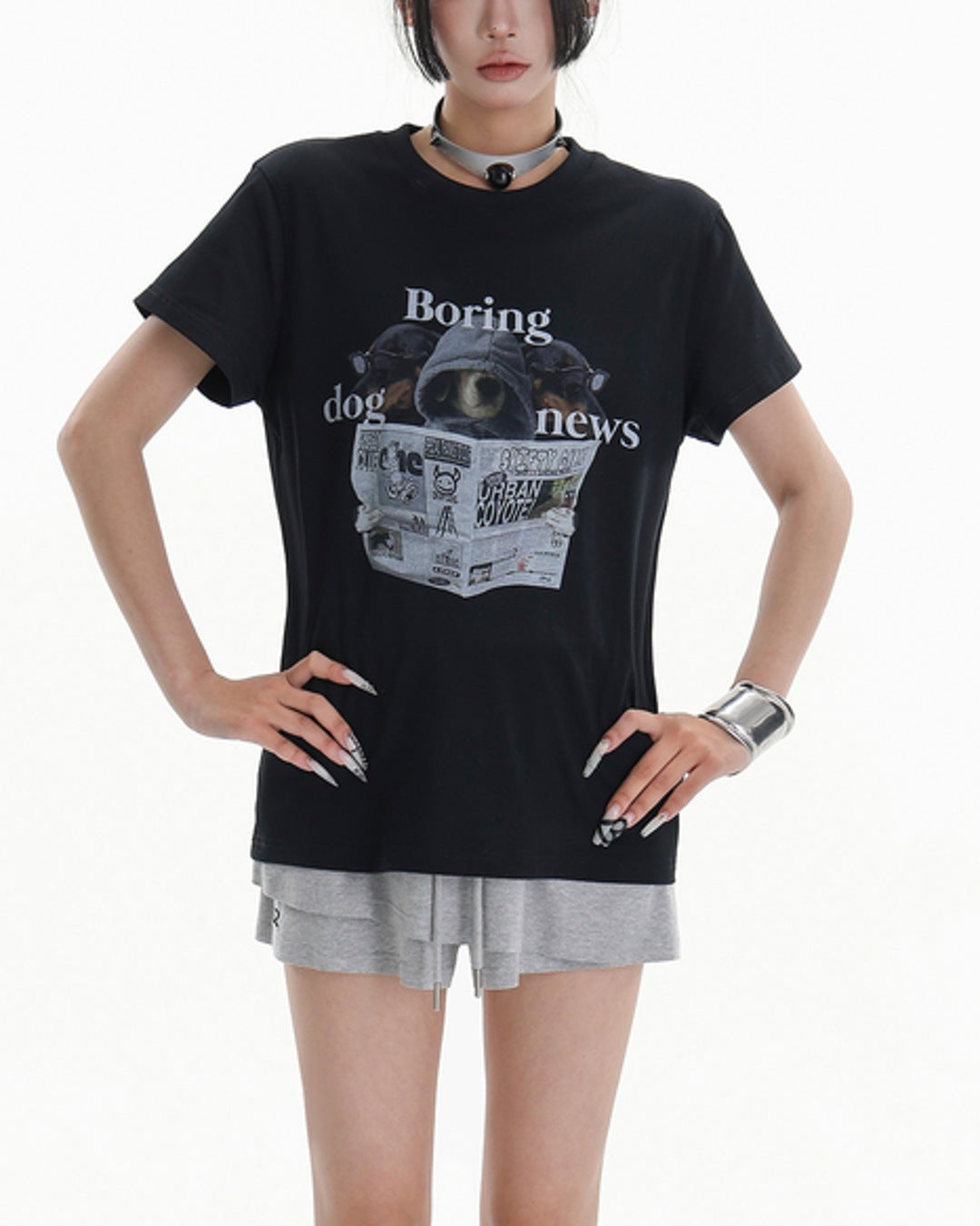 ピクチャープリントTシャツ SL882