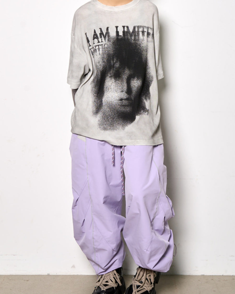 ワイドシルエットテックパンツ SL883