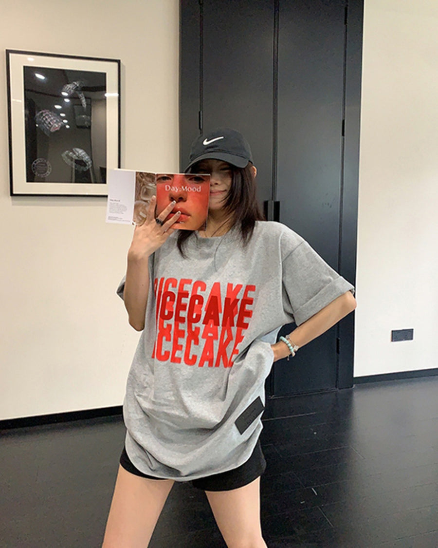 ロゴデザインTシャツ SL887