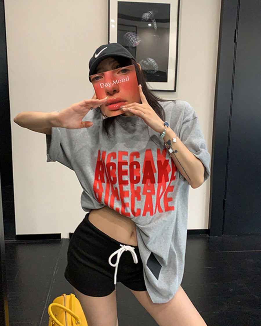 ロゴデザインTシャツ SL887