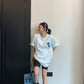 フラワーワッペンTシャツ SL888