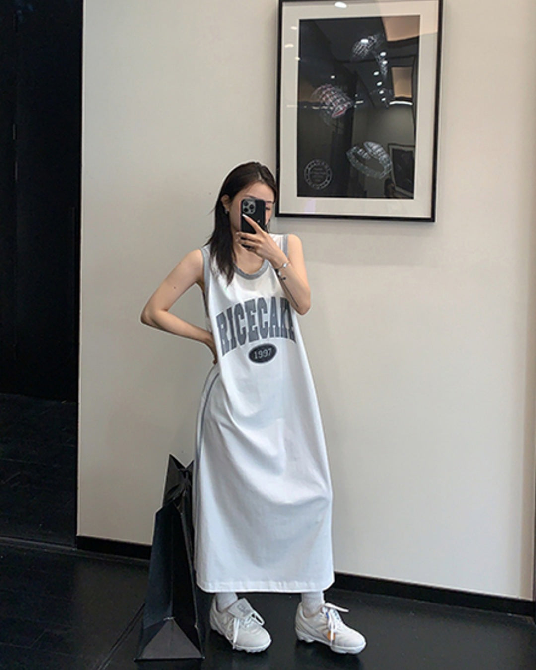 ノスリーブロングスカート SL889