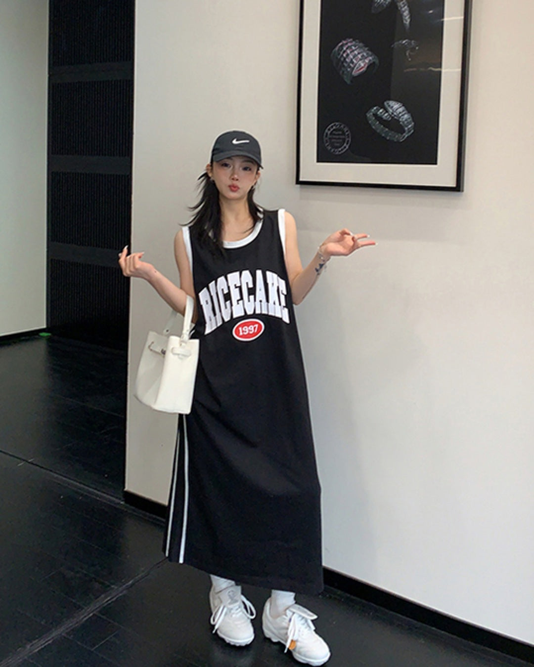 ノスリーブロングスカート SL889