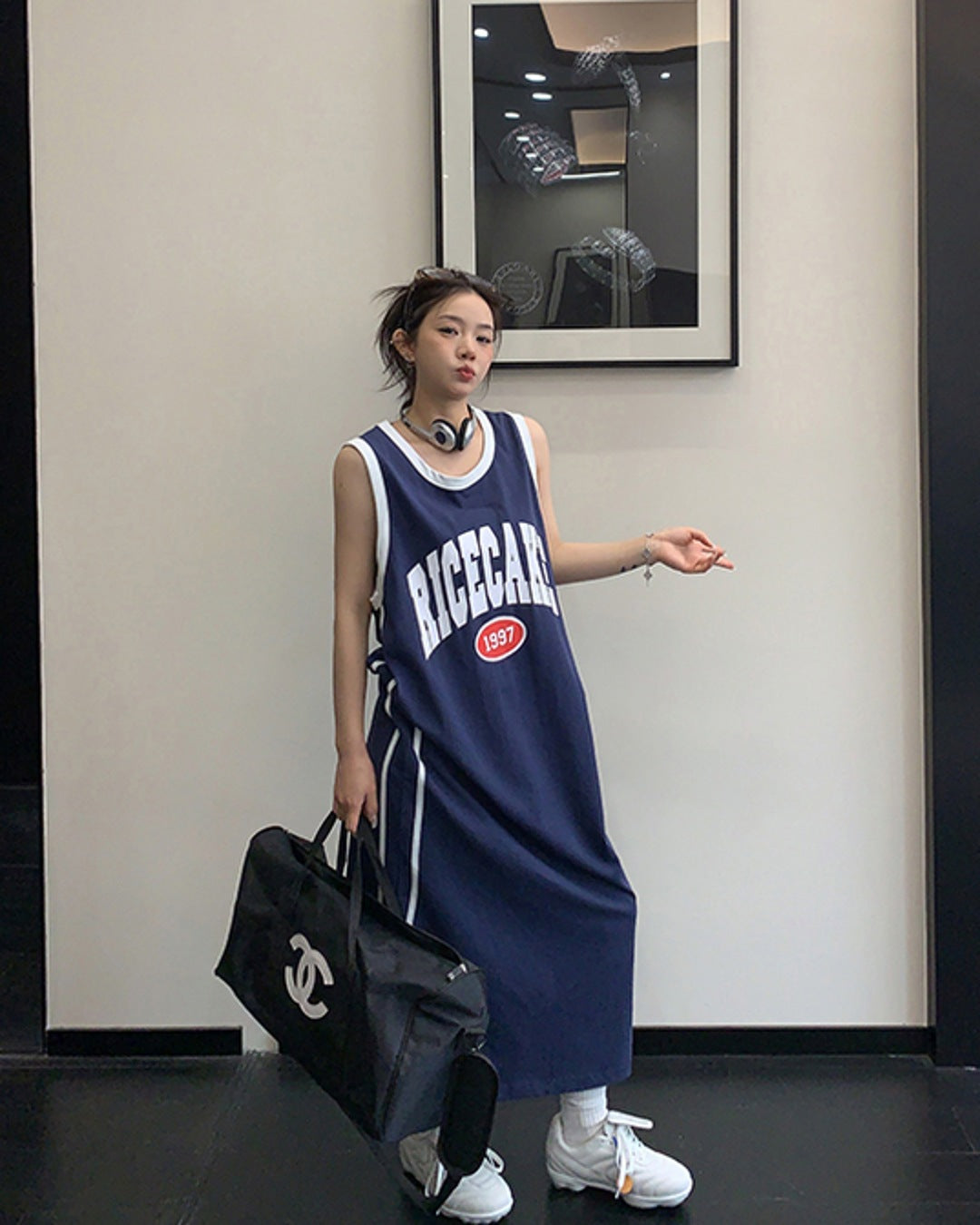 ノスリーブロングスカート SL889