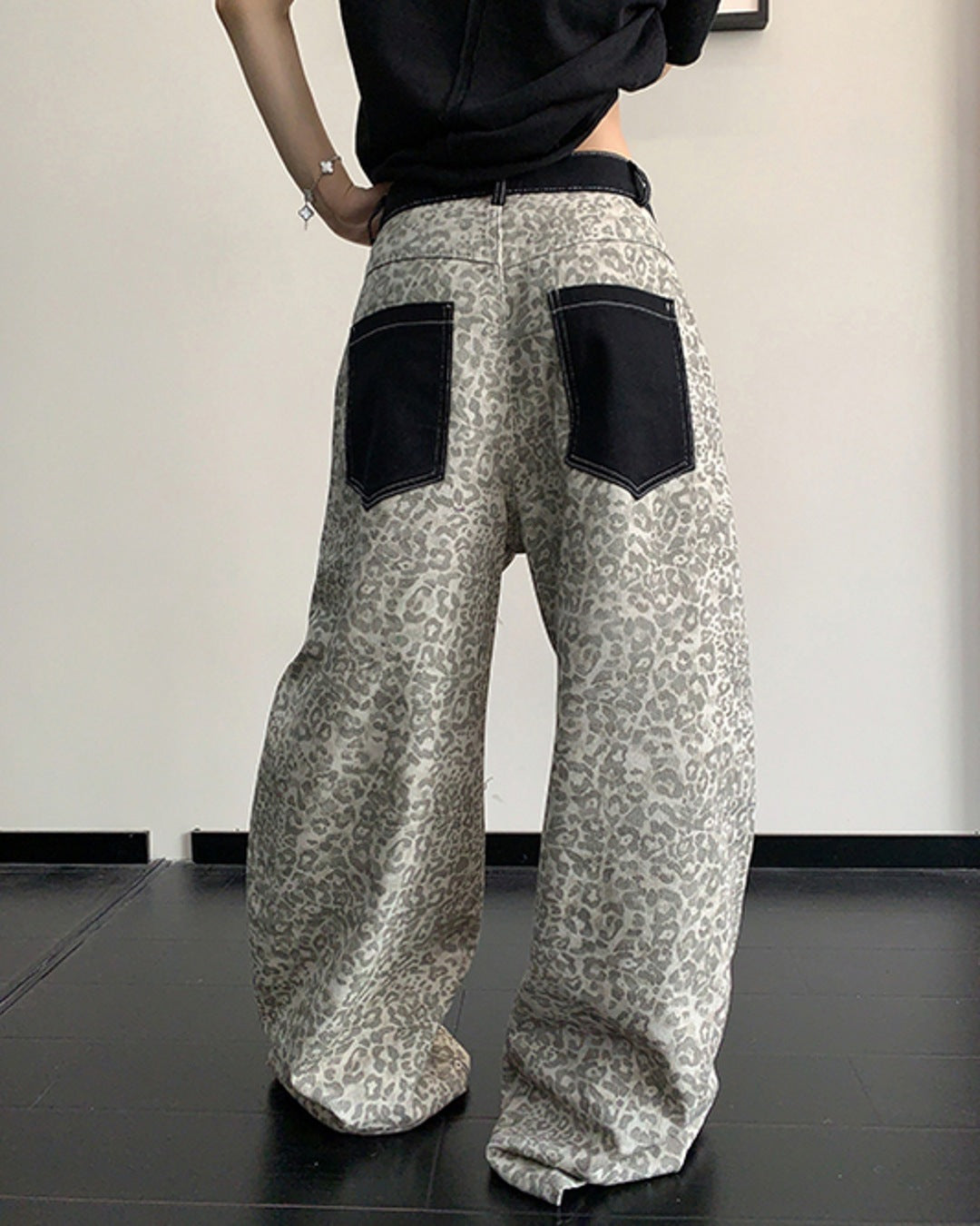 レオパード柄デニムパンツ SL894 – THE SOL93