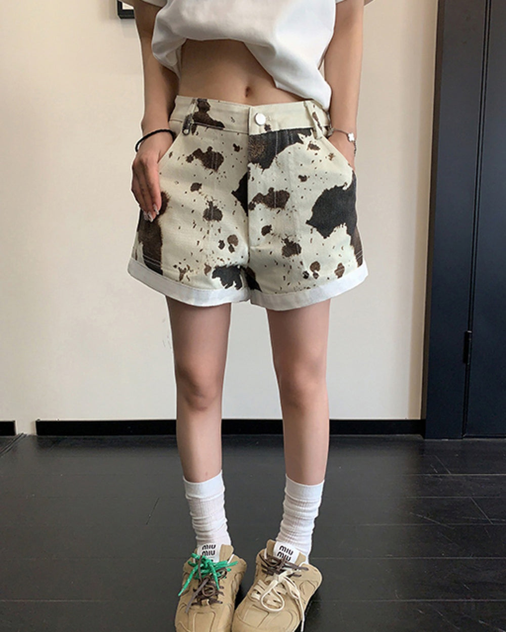 アニマルパターンショートパンツ SL903