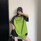 ロゴプリントラグランTシャツ SL905