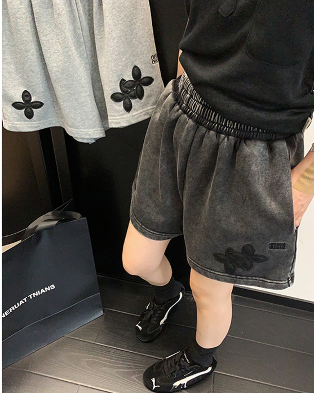 フラワーデザインショートパンツ SL906