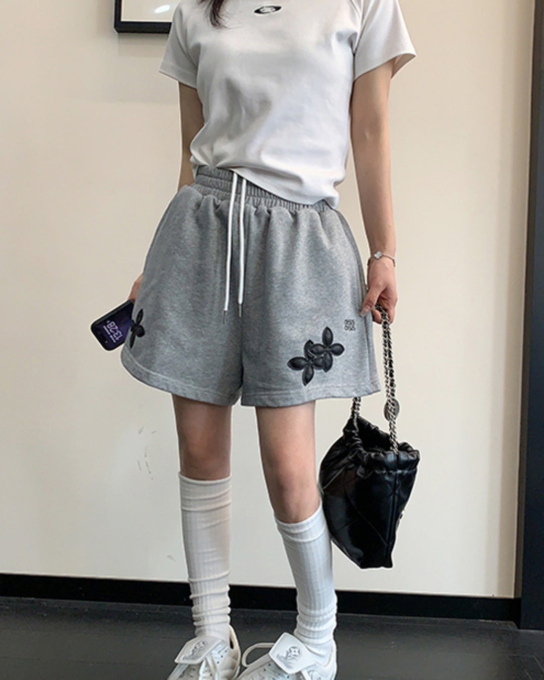 フラワーデザインショートパンツ SL906