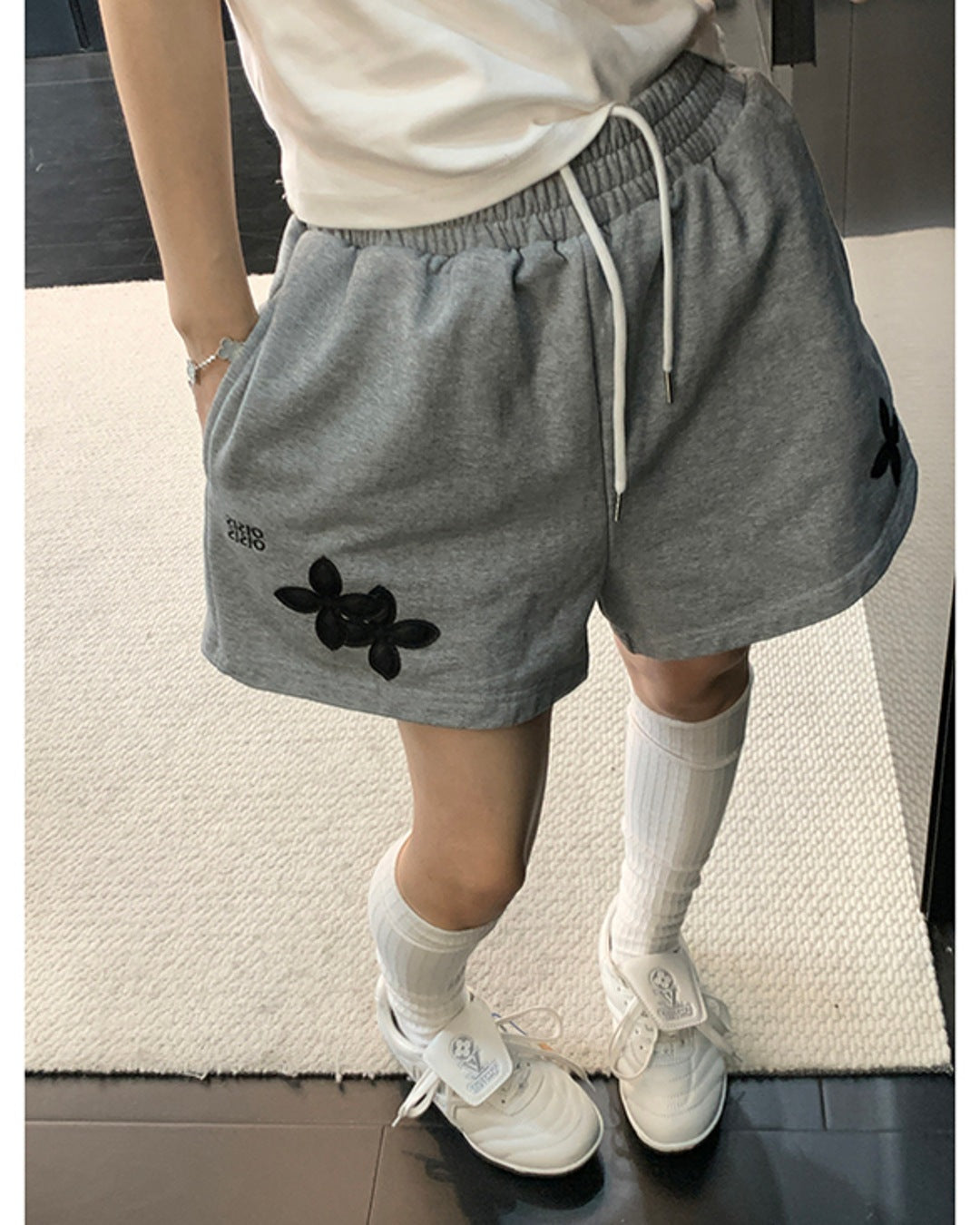 フラワーデザインショートパンツ SL906