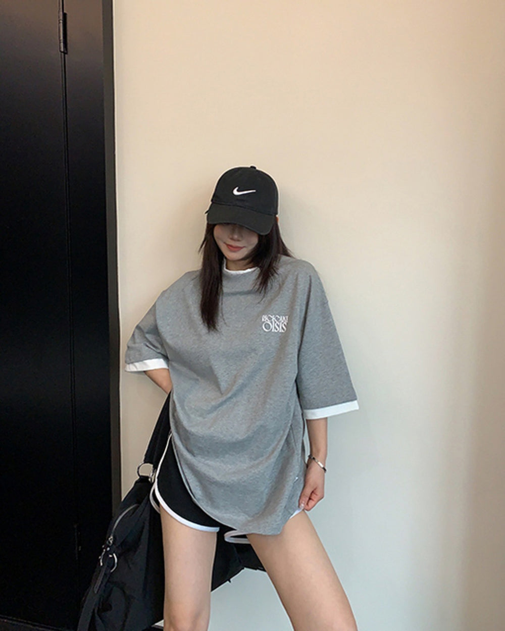 レイヤードライクTシャツ SL923