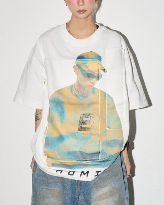ポートレートTシャツ SL929