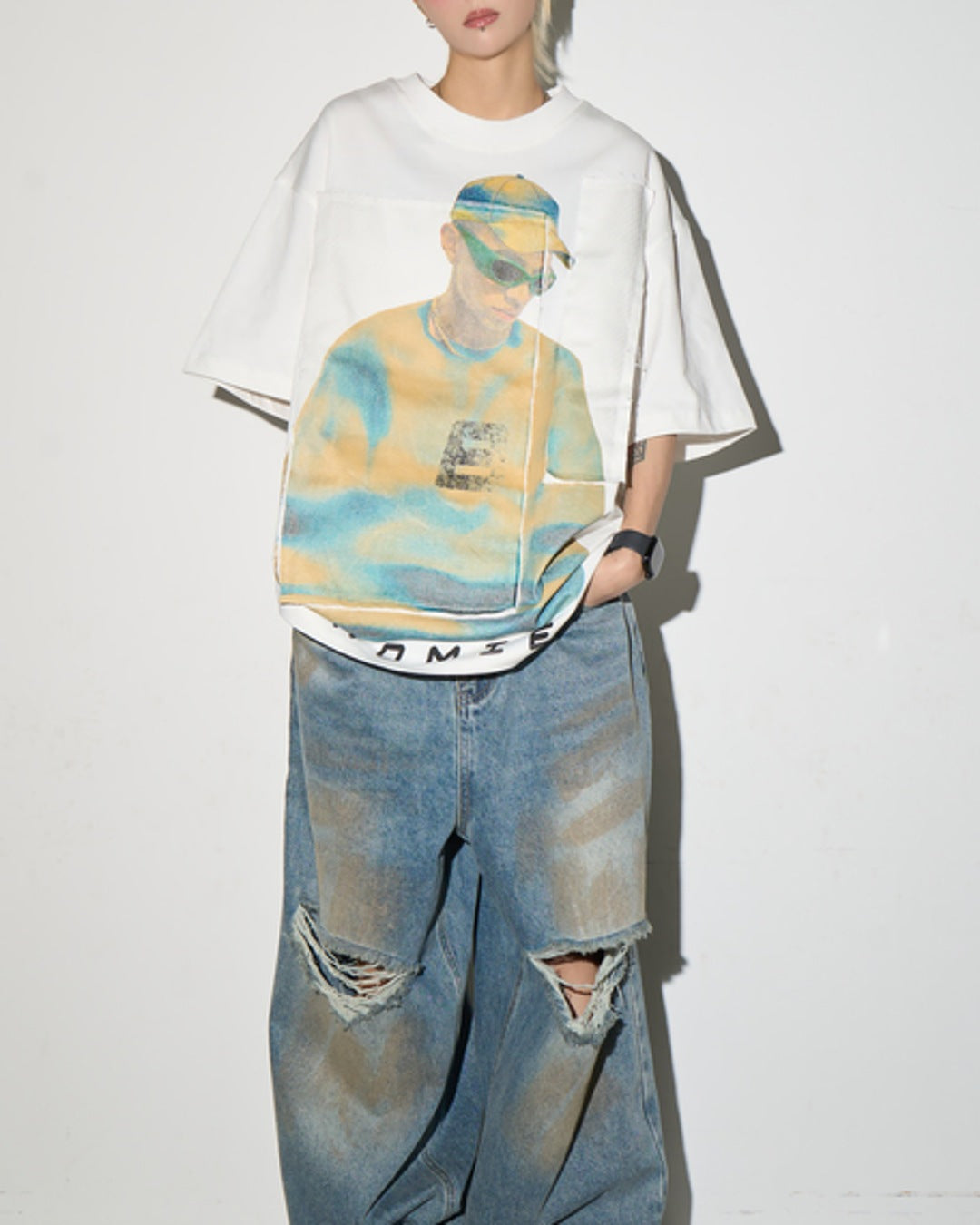 ポートレートTシャツ SL929