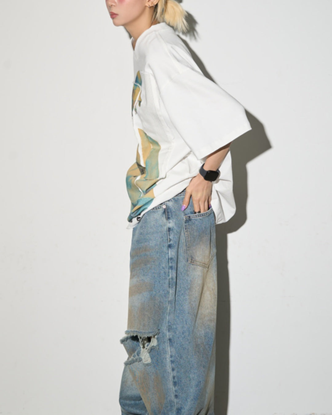 ポートレートTシャツ SL929