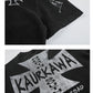 クロスデザインプリントTシャツ SL933