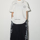 クロスデザインプリントTシャツ SL933
