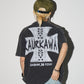 クロスデザインプリントTシャツ SL933