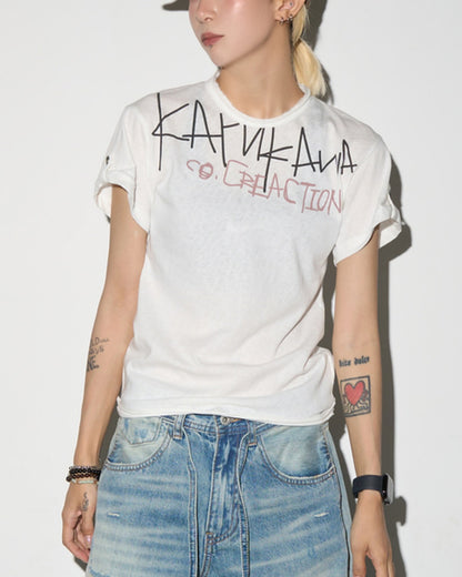 タブスリーブTシャツ SL941