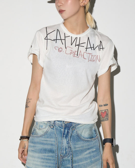 タブスリーブTシャツ SL941