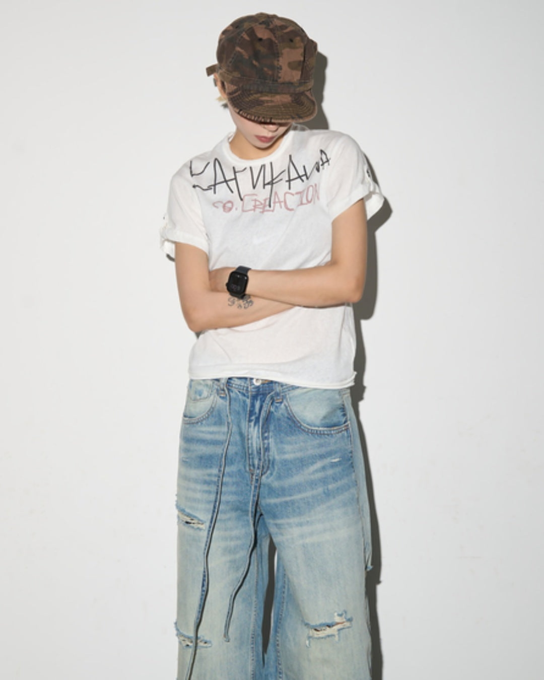 タブスリーブTシャツ SL941