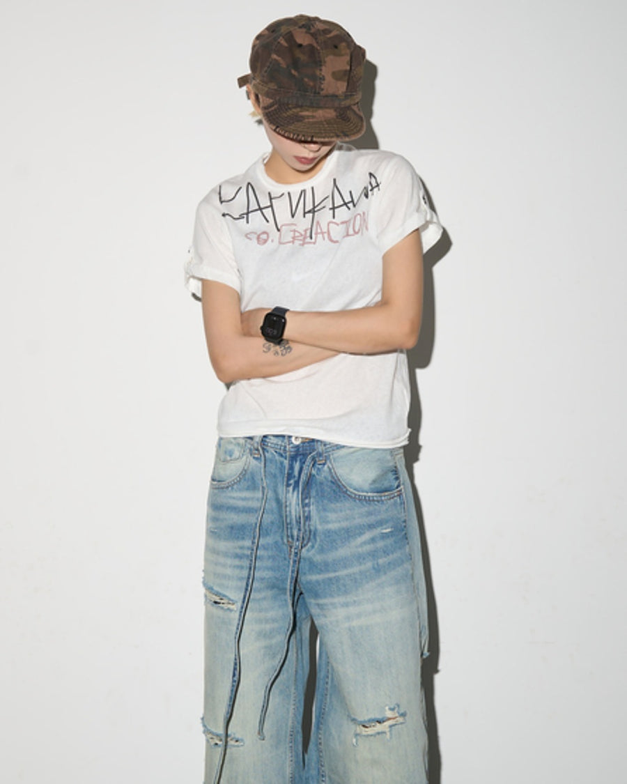 タブスリーブTシャツ SL941