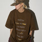 レタープリントTシャツ SL942