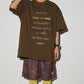 レタープリントTシャツ SL942