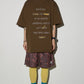 レタープリントTシャツ SL942