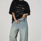 レタープリントTシャツ SL942